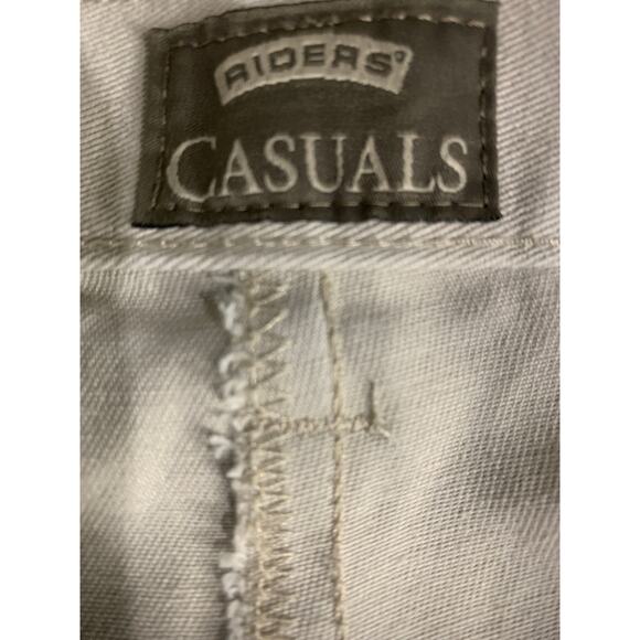 Women's Riders by Lee Casual Tan Jeans 6M - Picture 3 of 3